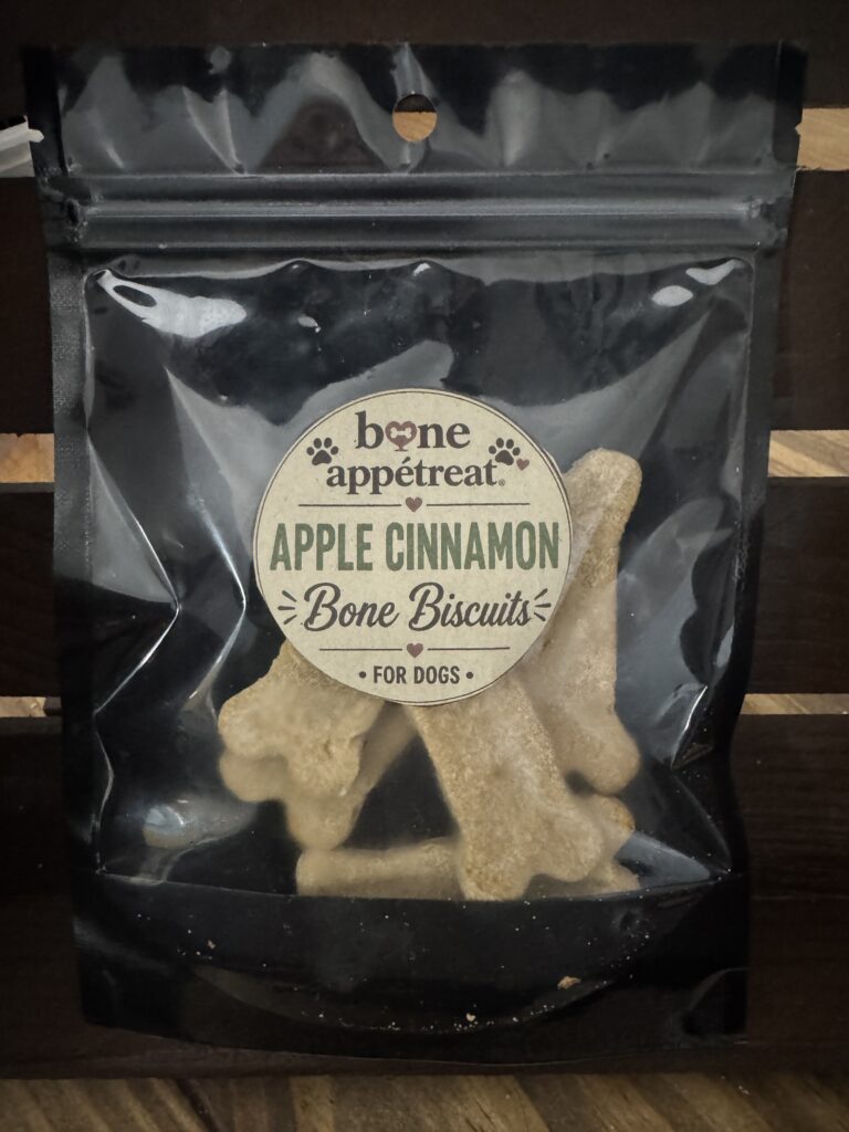 Apple Cinnamon Bone Biscuits