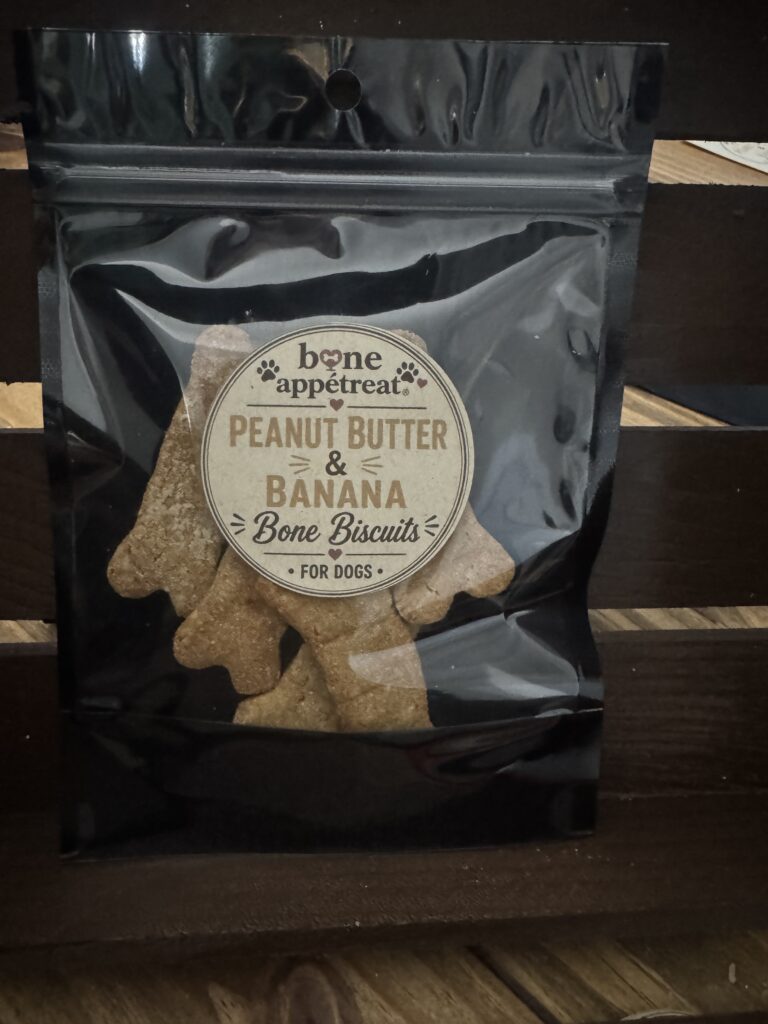 Peanut Butter Banana Bone Biscuits