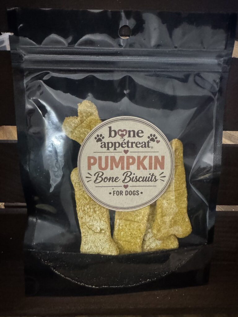 Pumpkin Bone Biscuits